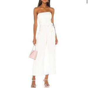 Bardot “Cabo” Jumpsuit-Ivory! Perfect for Brides!